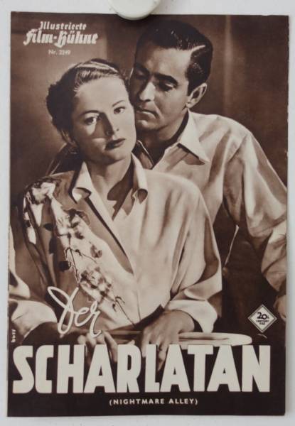 Der Scharlatan originales deutsches Filmprogramm